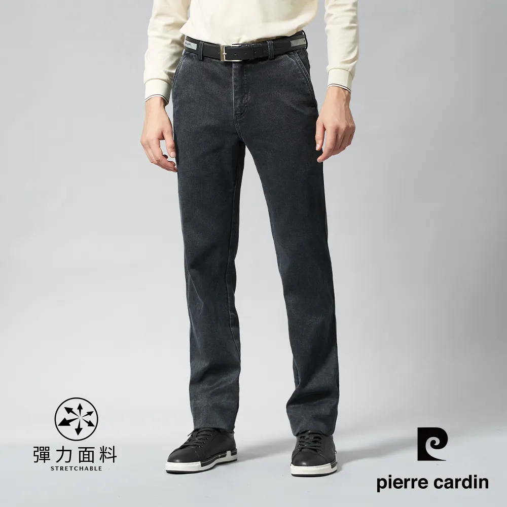 【pierre cardin皮爾卡登】男裝 微彈性素面平口西裝長褲-黑色 (5245845-99) 歷史價格詳細信息