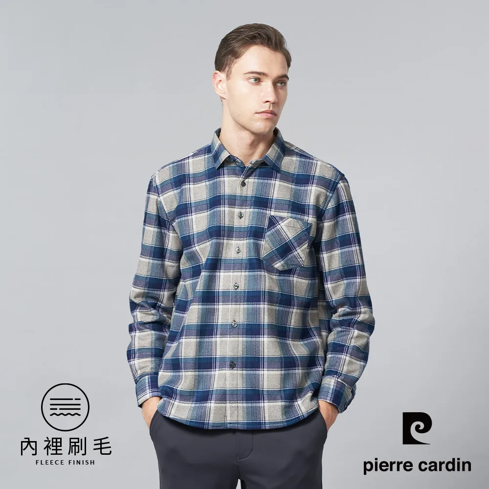 【pierre cardin 皮爾卡登】 男裝格紋印花短袖POLO衫-淺灰色 (5217255-95) 歷史價格詳細信息