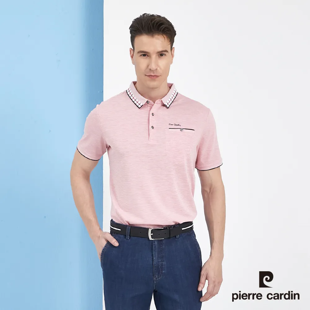 【pierre cardin皮爾卡登】男裝 雙色馬印花長袖POLO衫-藍色 (5235265-35) 歷史價格詳細信息