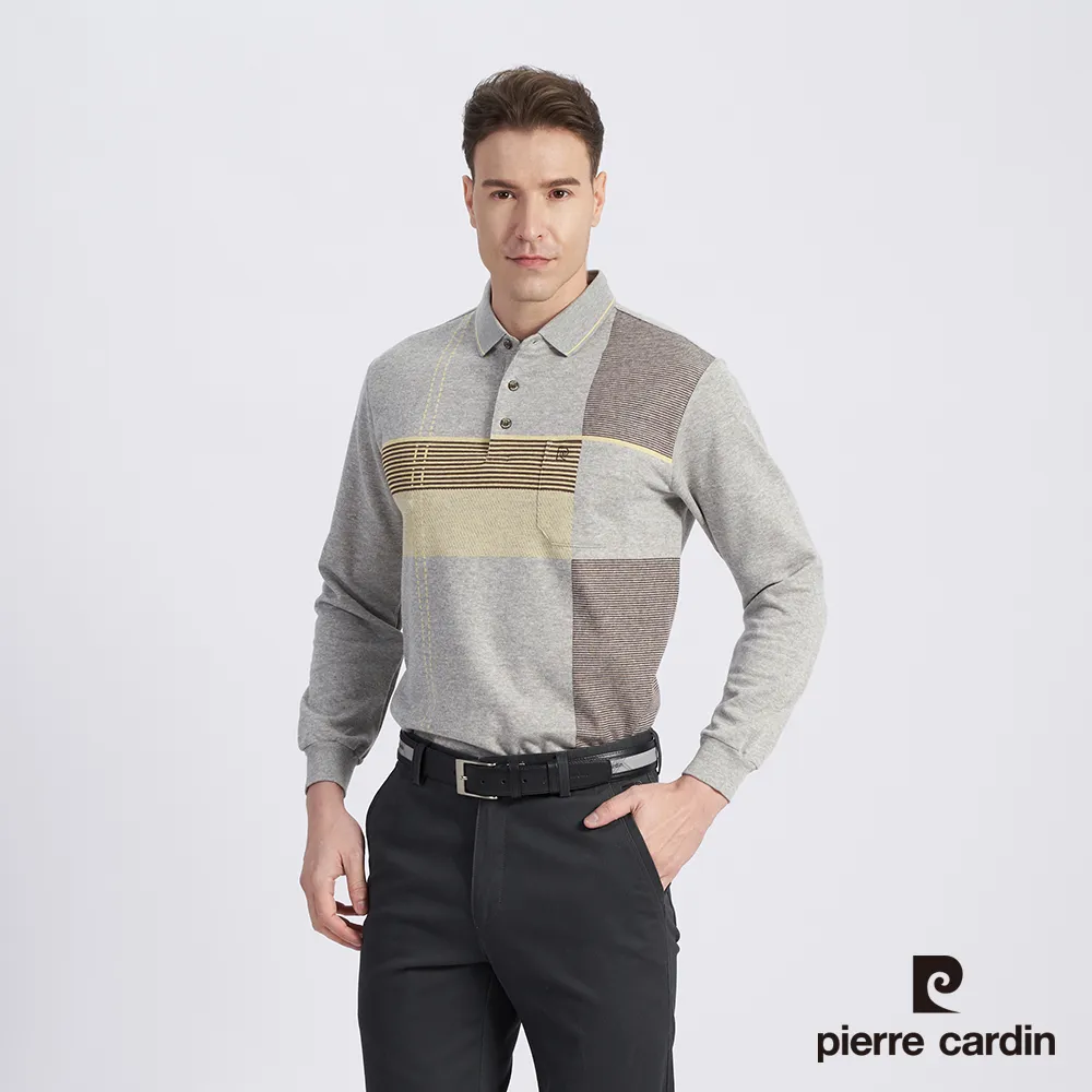 【pierre cardin 皮爾卡登】男款 大定位格子印花圓領T恤-黑色 (5237281-99) 歷史價格詳細信息