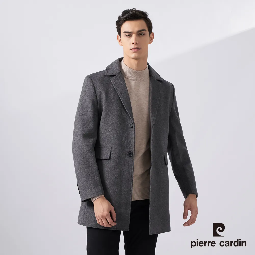 【pierre cardin 皮爾卡登】男款 商務休閒型男翻領風衣外套-卡其色 (7225731-82) 歷史價格詳細信息