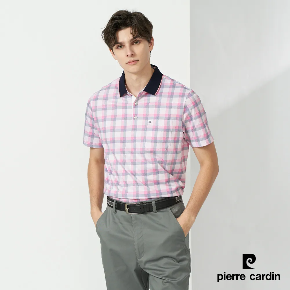 【pierre cardin 皮爾卡登】 男裝印格短袖POLO衫-藍色 (5217278-39) 歷史價格詳細信息