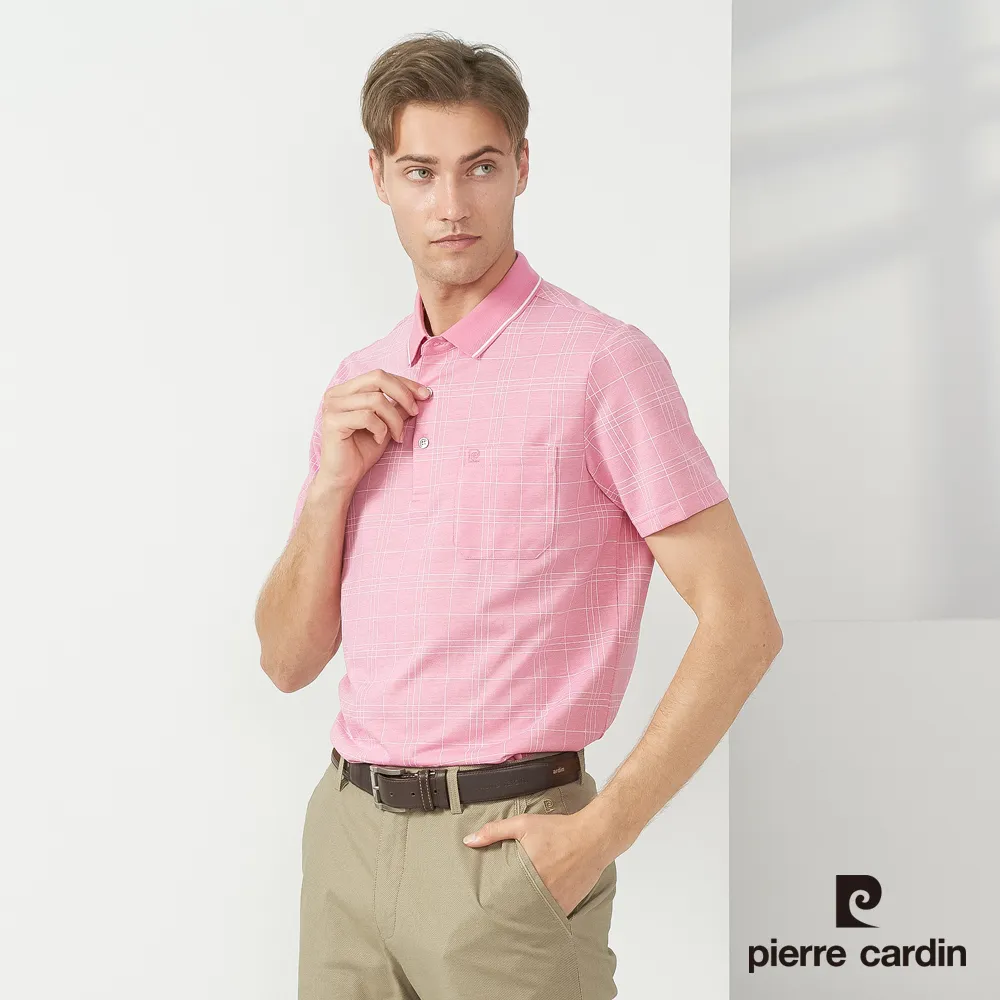 【pierre cardin 皮爾卡登】 男裝印格短袖POLO衫-藍色 (5217278-39) 歷史價格詳細信息