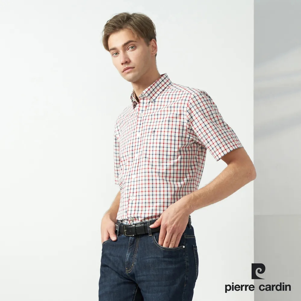 【Pierre Cardin皮爾卡登】 男裝 純絲光棉素色短袖polo衫-深藍色 (5237215-38) 歷史價格詳細信息