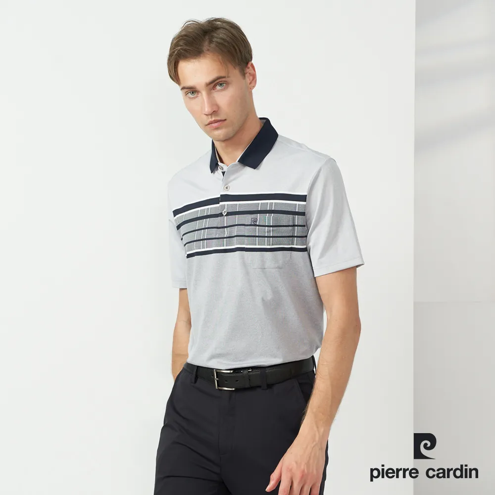 【pierre cardin 皮爾卡登】男款 TOP定位橫條短袖POLO衫-紫色 (5237293-25) 歷史價格詳細信息