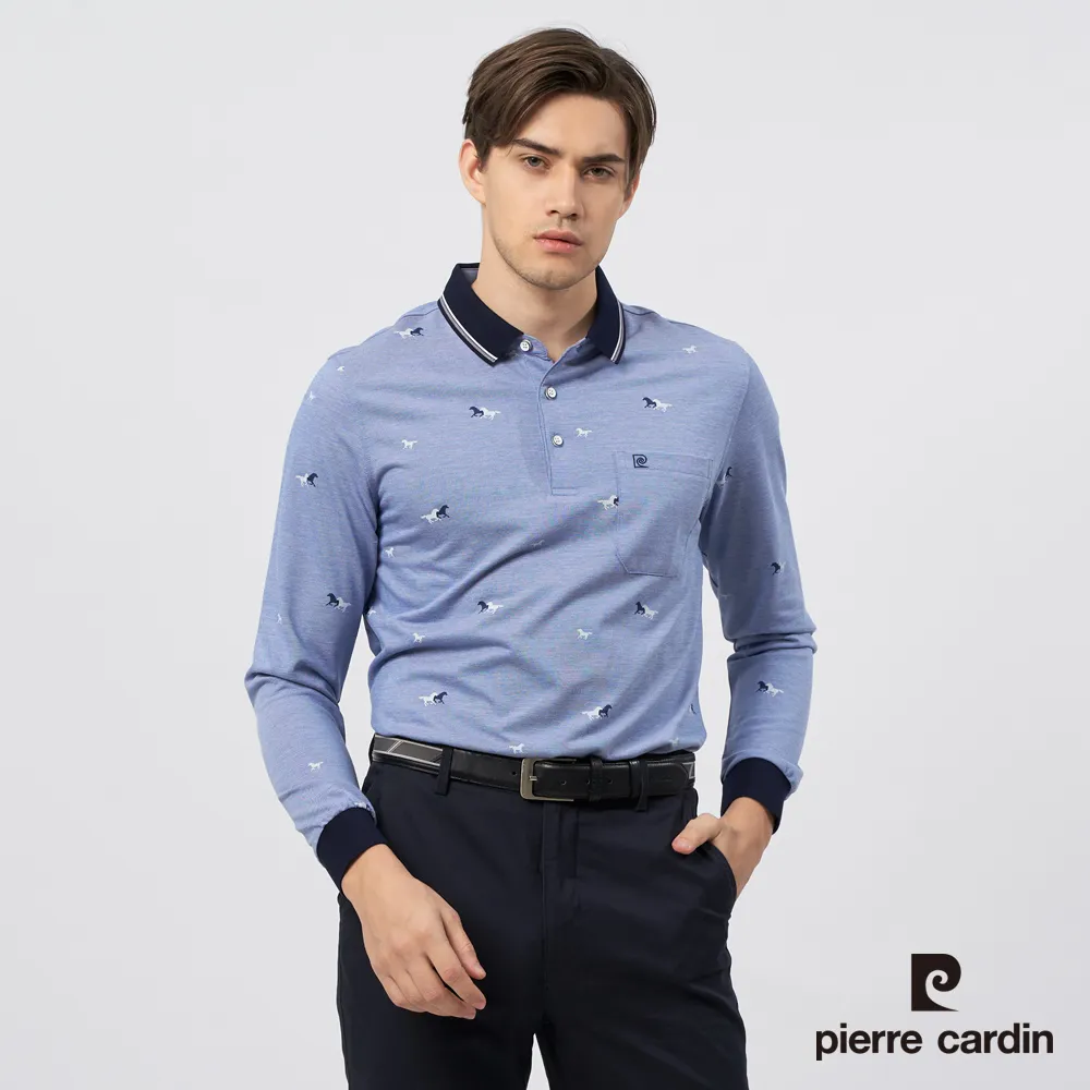 男生Polo印花小馬雙條領POLO衫短袖POLO衫翻領短T優質網眼-22號穿搭 歷史價格詳細信息