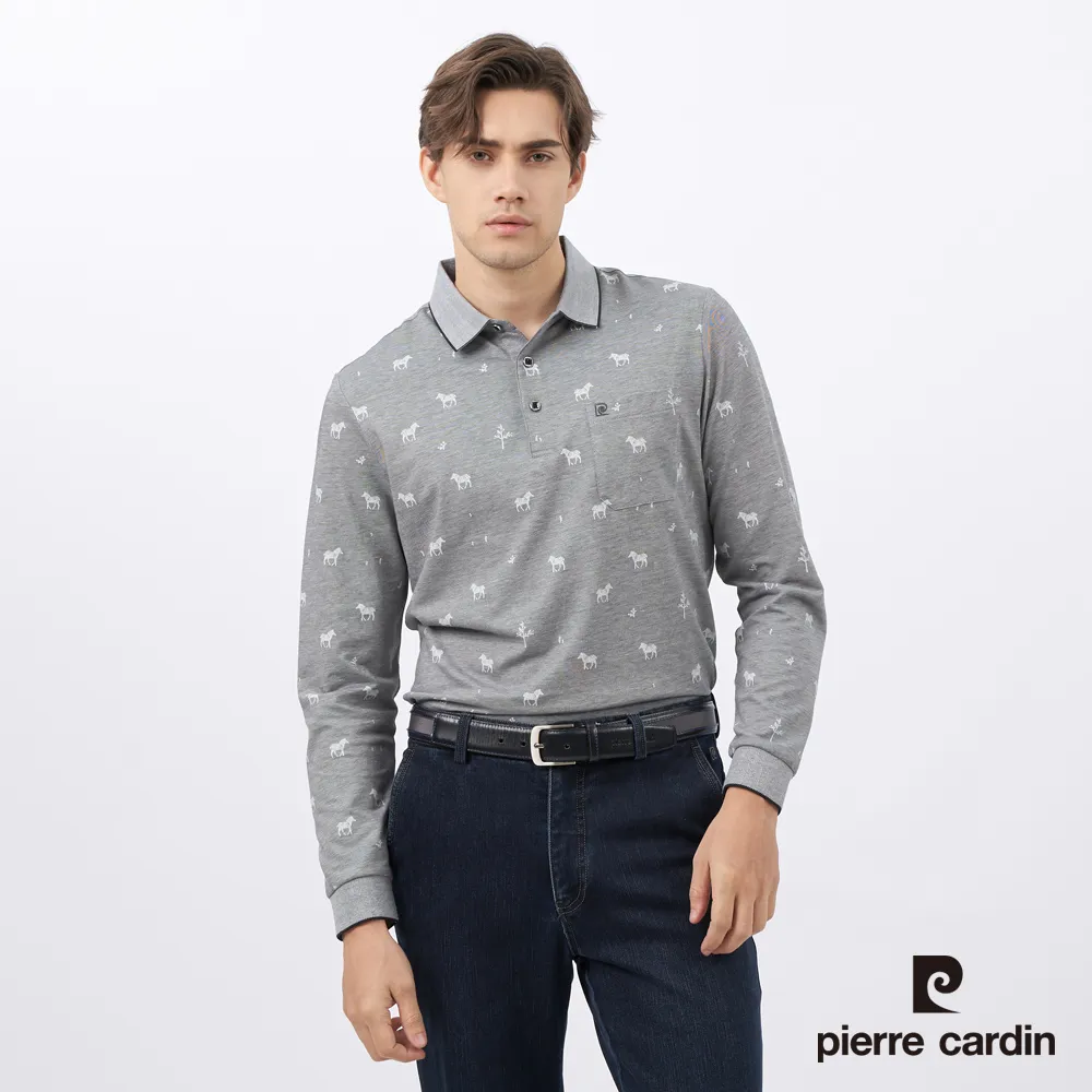 男生Polo印花小馬雙條領POLO衫短袖POLO衫翻領短T優質網眼-22號穿搭 歷史價格詳細信息