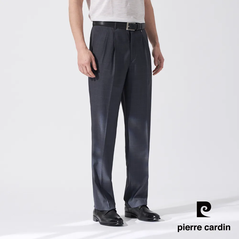 【pierre cardin 皮爾卡登】男款 男裝 彈性平口合身暗格紋休閒短褲-丈青色 (5237961-38) 歷史價格詳細信息