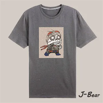 【J-Bear】手繪熊機器飛行人短袖T恤(JJ002) 歷史價格詳細信息