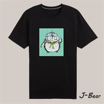 【J-Bear】手繪熊機器飛行人短袖T恤(JJ002) 歷史價格詳細信息