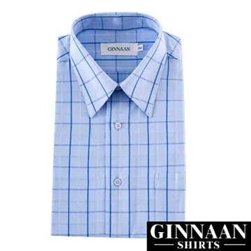 【GINNAAN 】簡約奢華優質選襯衫(深藍) 歷史價格詳細信息