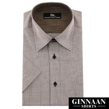 【GINNAAN 】奢華優質選短袖灰襯衫(藍條領) 歷史價格詳細信息