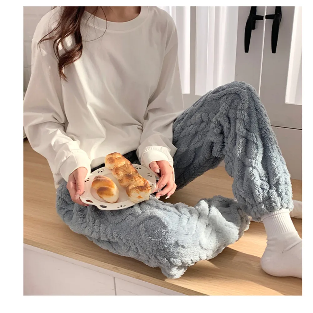 法蘭絨手感保暖蓄熱黑居家睡褲長褲(秋冬 睡褲 長褲 毛褲 發熱 中大尺碼) 歷史價格詳細信息