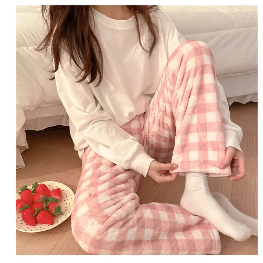 法蘭絨手感保暖蓄熱黑居家睡褲長褲(秋冬 睡褲 長褲 毛褲 發熱 中大尺碼) 歷史價格詳細信息