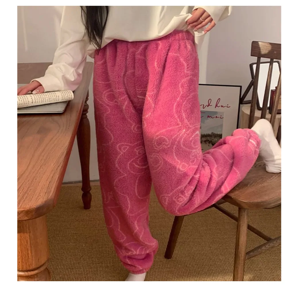 法蘭絨手感保暖蓄熱黑居家睡褲長褲(秋冬 睡褲 長褲 毛褲 發熱 中大尺碼) 歷史價格詳細信息