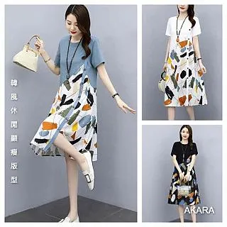 AKARA 清水筆墨文藝長裙洋裝 歷史價格詳細信息