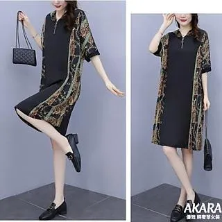 AKARA 顯瘦涼感冰絲牛仔藍九分褲 歷史價格詳細信息