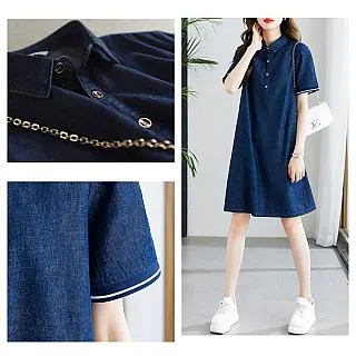 AKARA 洋裝 牛仔 女裝 中大碼 牛仔淺藍涼感刷色吊帶短裙 歷史價格詳細信息