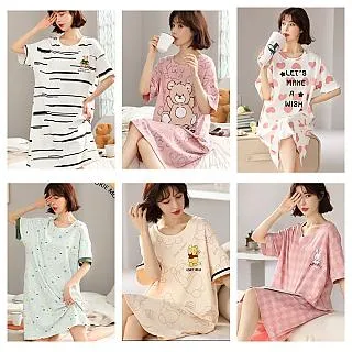 女裝 大碼 日系 涼感 SCL 韓系自在穿連身裙 6款選 歷史價格詳細信息