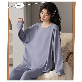 SCL促銷 果凍款 秋冬睡衣 長袖褲 中大尺碼 居家睡衣長袖褲套裝 81038 歷史價格詳細信息