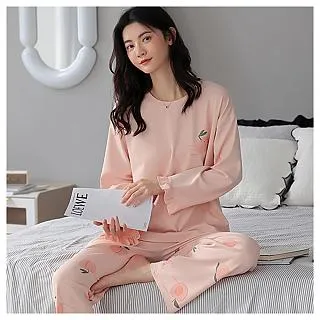 SCL促銷 秋冬睡衣 長袖褲 中大尺碼 居家睡衣長袖褲套裝 81000 歷史價格詳細信息