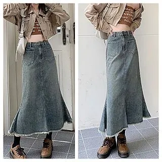 大裙擺牛仔背帶裙 (大人賣場) 吊帶裙 大童 寬褲 吊帶褲 大童 女童 橘魔法 現貨 【p0061224702746】 歷史價格詳細信息