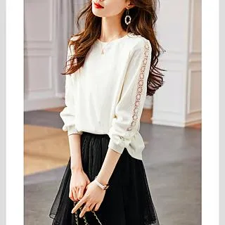 AKARA 花裙 碎花 長裙 過膝 鬆緊腰 大碼 粉色町玫瑰綻放碎花長裙 歷史價格詳細信息