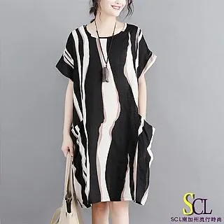 SCL 自然美彩繡花滿裳五分袖上衣 歷史價格詳細信息