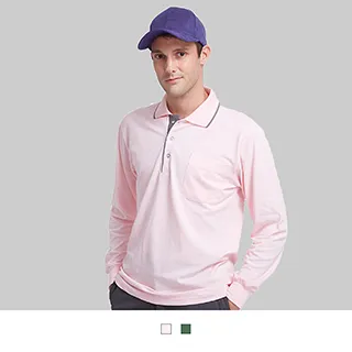 【男人幫】WW2613-袖子時尚拼接配色CVC排汗長袖素面POLO衫 歷史價格詳細信息