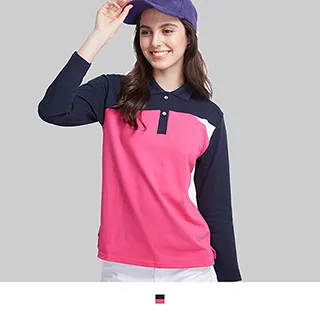 【男人幫】WW2013-領子時尚配色快乾棉長袖素面POLO衫 歷史價格詳細信息