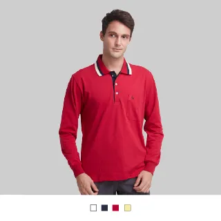 【男人幫】WW2604-領子時尚配色快乾棉長袖素面POLO衫 歷史價格詳細信息