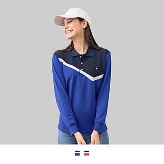 【男人幫】WW2913-時尚領子配色純棉長袖素面POLO衫 歷史價格詳細信息