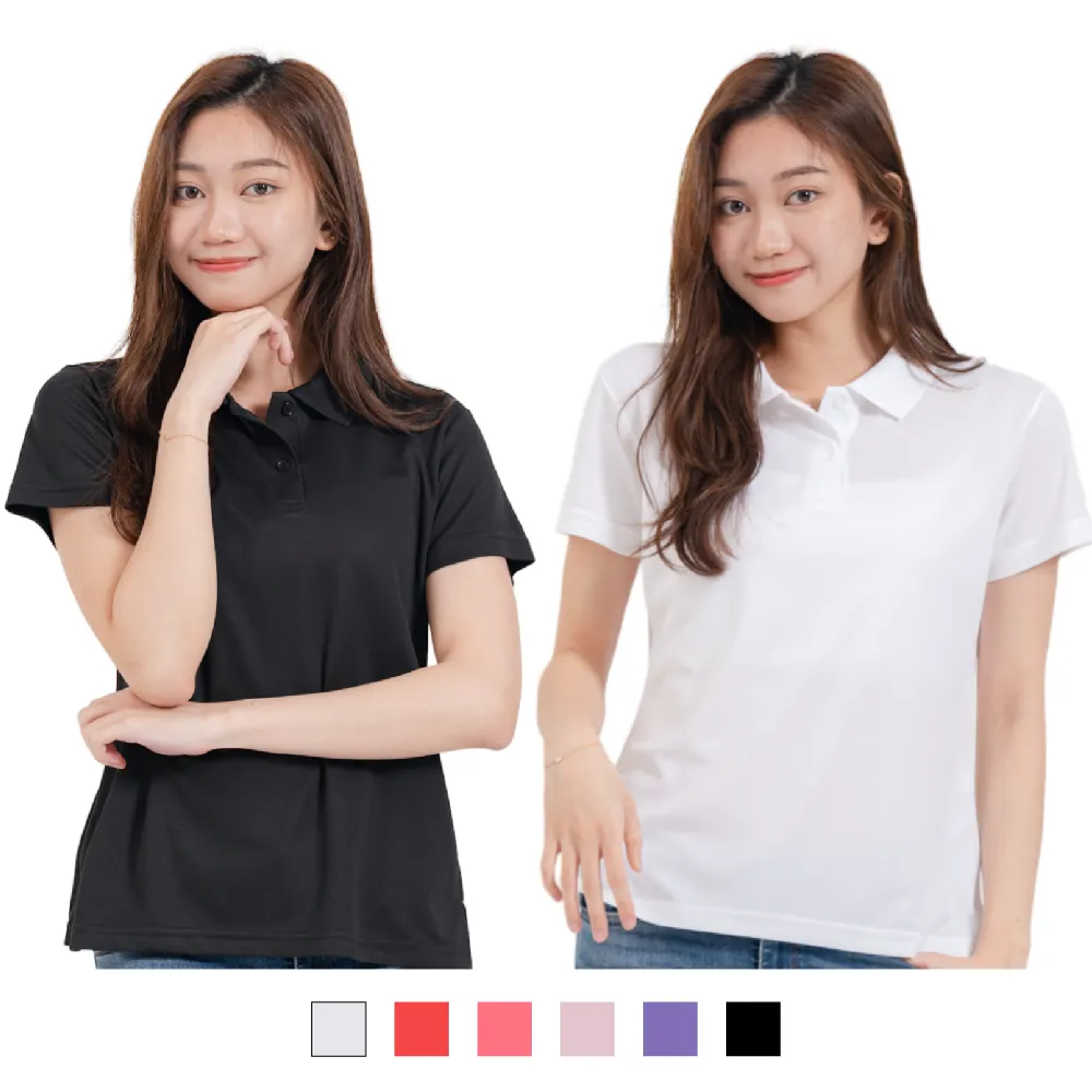 時尚短袖POLO衫女2023新款翻領T恤女夏季新款百搭短袖體恤上衣潮 歷史價格詳細信息