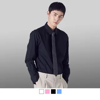 【男人幫】S5020＊抗皺防皺免燙簡約實搭素面長袖襯衫 歷史價格詳細信息