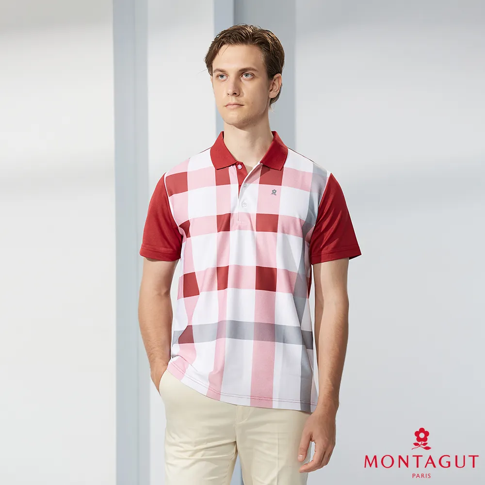 MONTAGUT夢特嬌 MIT台灣製吸濕排汗休閒短袖POLO衫(S1293-55) 歷史價格詳細信息