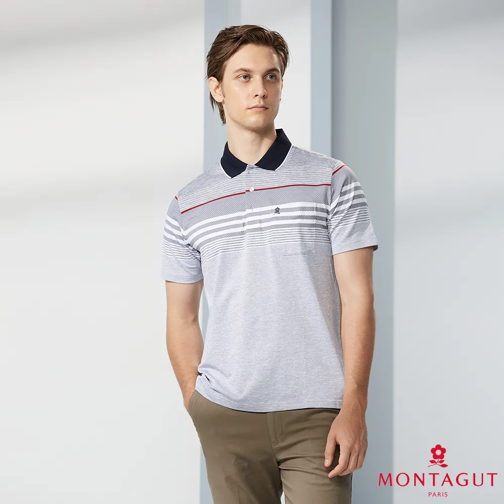 MONTAGUT夢特嬌 MIT台灣製吸濕排汗休閒短袖POLO衫(S1293-55) 歷史價格詳細信息