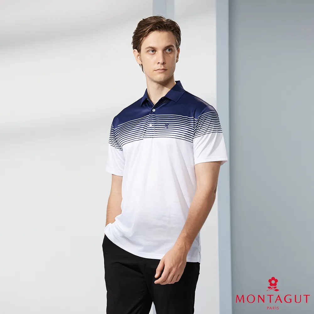 MONTAGUT夢特嬌 MIT台灣製吸濕排汗休閒短袖POLO衫(S1293-55) 歷史價格詳細信息