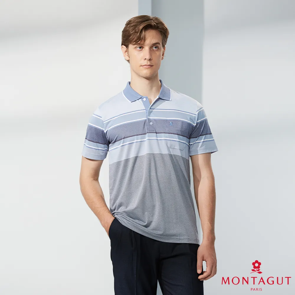 MONTAGUT夢特嬌 MIT台灣製吸濕排汗休閒短袖POLO衫(S1293-55) 歷史價格詳細信息