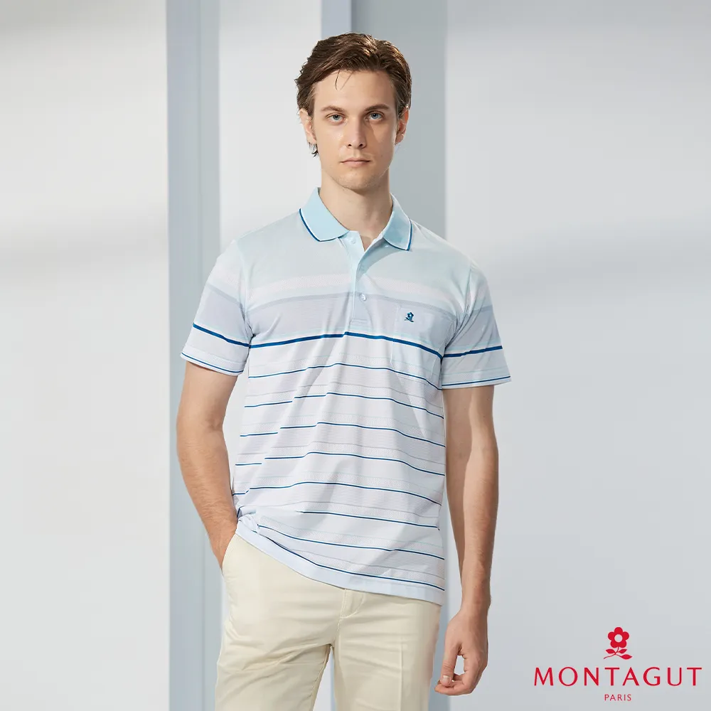 MONTAGUT夢特嬌 MIT台灣製吸濕排汗休閒短袖POLO衫(S1293-55) 歷史價格詳細信息