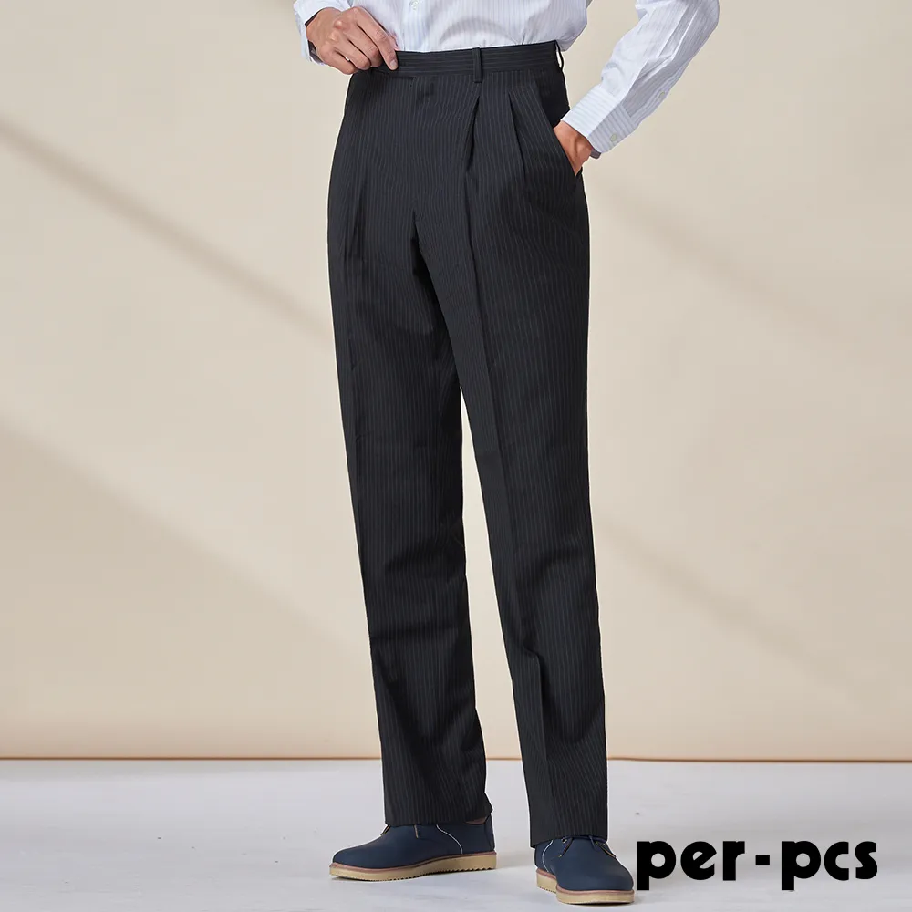 【per-pcs】沉穩型男必備商務西裝_黑(818302) 歷史價格詳細信息