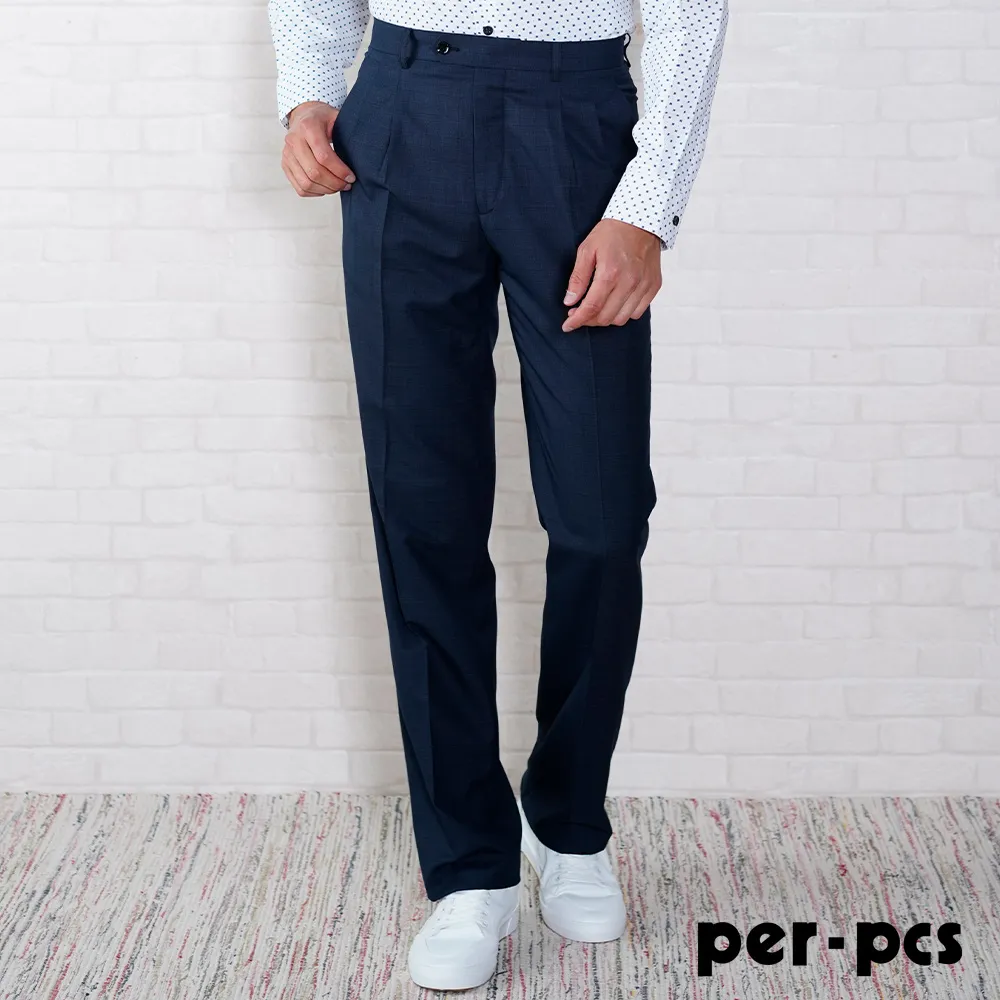 【per-pcs】經典紳士魅力短袖襯衫_藍紫(722458) 歷史價格詳細信息