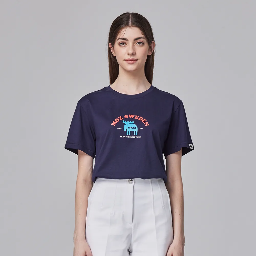 moz瑞典 美式休閒駝鹿 舒適柔棉 100%純棉短T-伯爵奶茶(亞洲版)男款 歷史價格詳細信息
