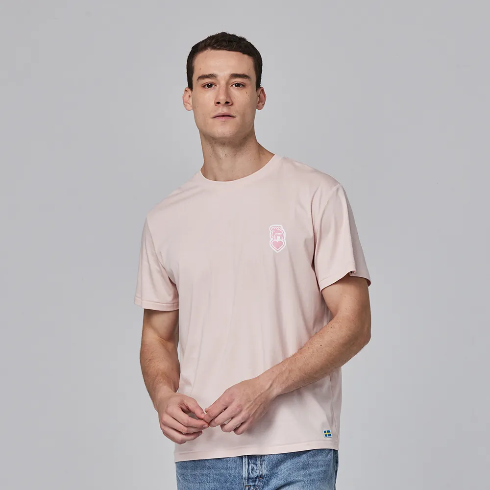 moz瑞典 愛心駝鹿 舒適 冰河棉 100%純棉 涼感彈力T恤-可可(亞洲版)女款 歷史價格詳細信息