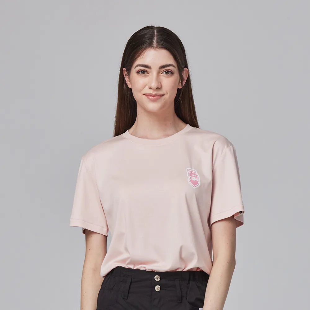 moz瑞典 愛心駝鹿 舒適 冰河棉 100%純棉 涼感彈力T恤-可可(亞洲版)女款 歷史價格詳細信息