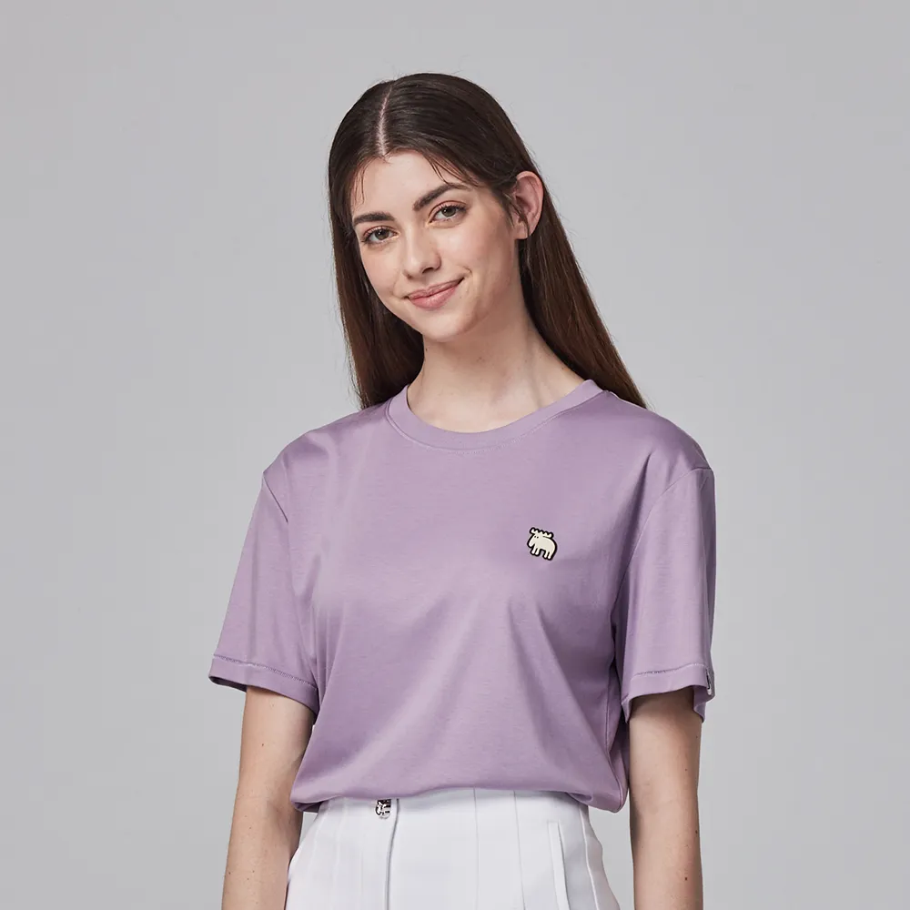 moz瑞典刺繡小駝鹿100%純棉短T-經典黑(亞洲版)女款 歷史價格詳細信息