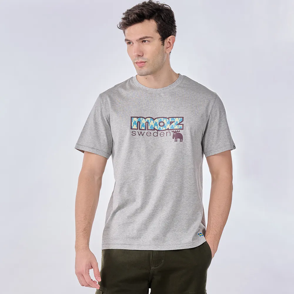 moz瑞典 格紋駝鹿 舒適柔棉 100%純棉短T-經典白(亞洲版)男款 歷史價格詳細信息