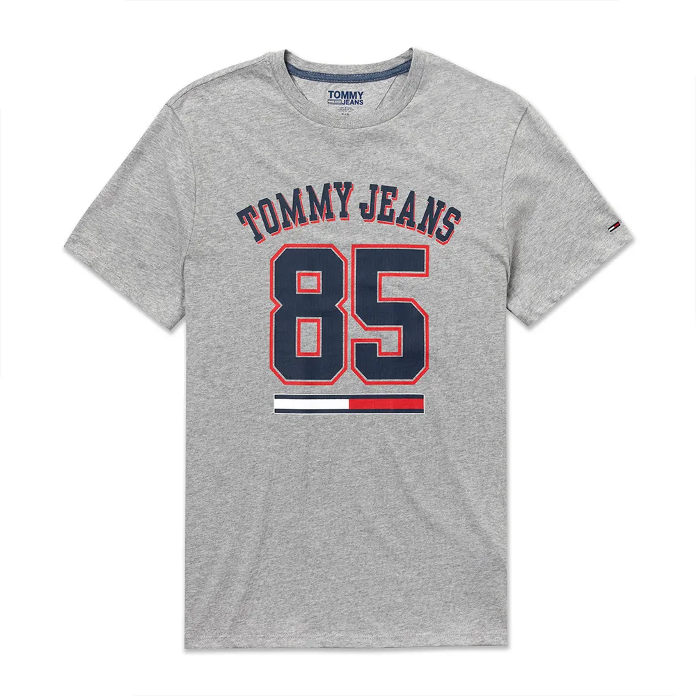 TOMMY 經典熱銷印刷大LOGO文字短袖T恤(男)-黑色 歷史價格詳細信息