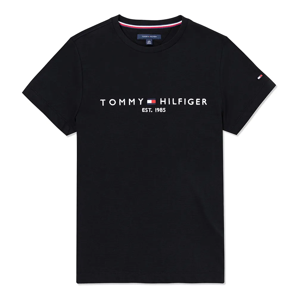 TOMMY 熱銷刺繡Logo圖案毛巾布連帽T恤-深藍色 歷史價格詳細信息