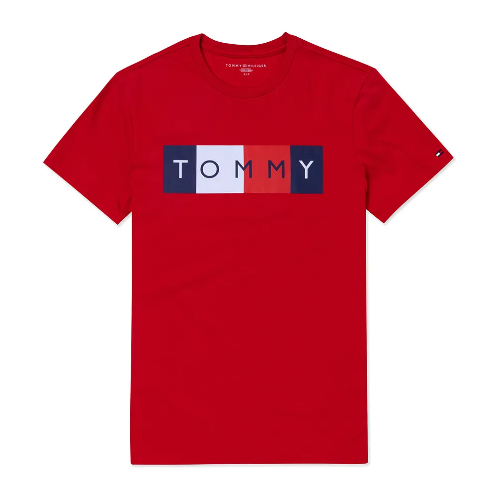 TOMMY 熱銷印刷小Logo保暖飛行夾克外套-深藍色 歷史價格詳細信息