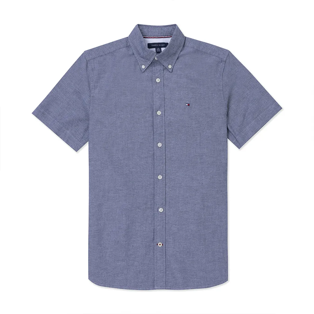 TOMMY 熱銷刺繡Logo短袖Polo衫-灰色 歷史價格詳細信息